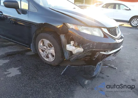 2015 Honda Civic Lx from USA, damaged, VIN 19XFB2F57FE046184